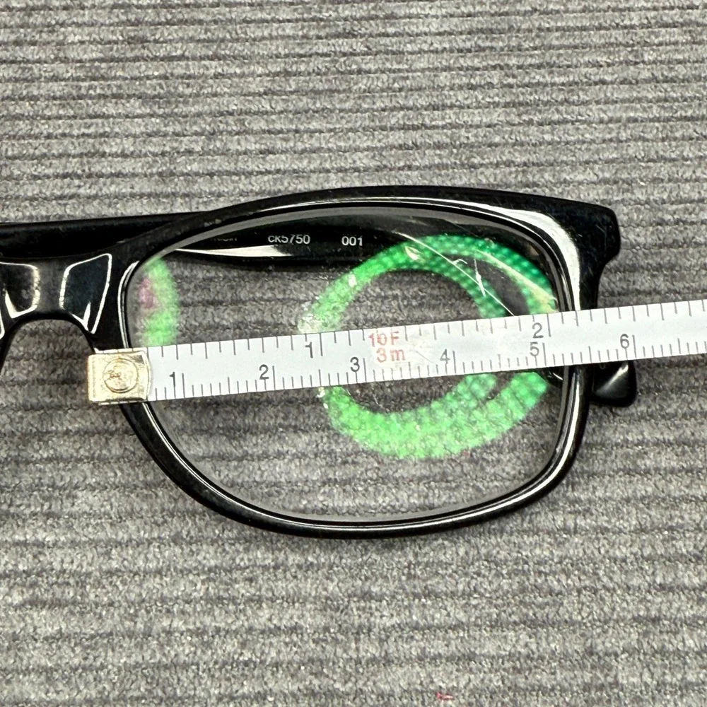 Calvin Klein CK5750 001 Black Rectangular Eyeglasses Frames 51-17-140 Men Womens